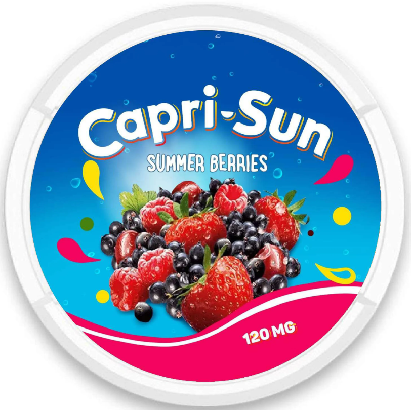 Capri-Sun Summer Berries Fruit Snus